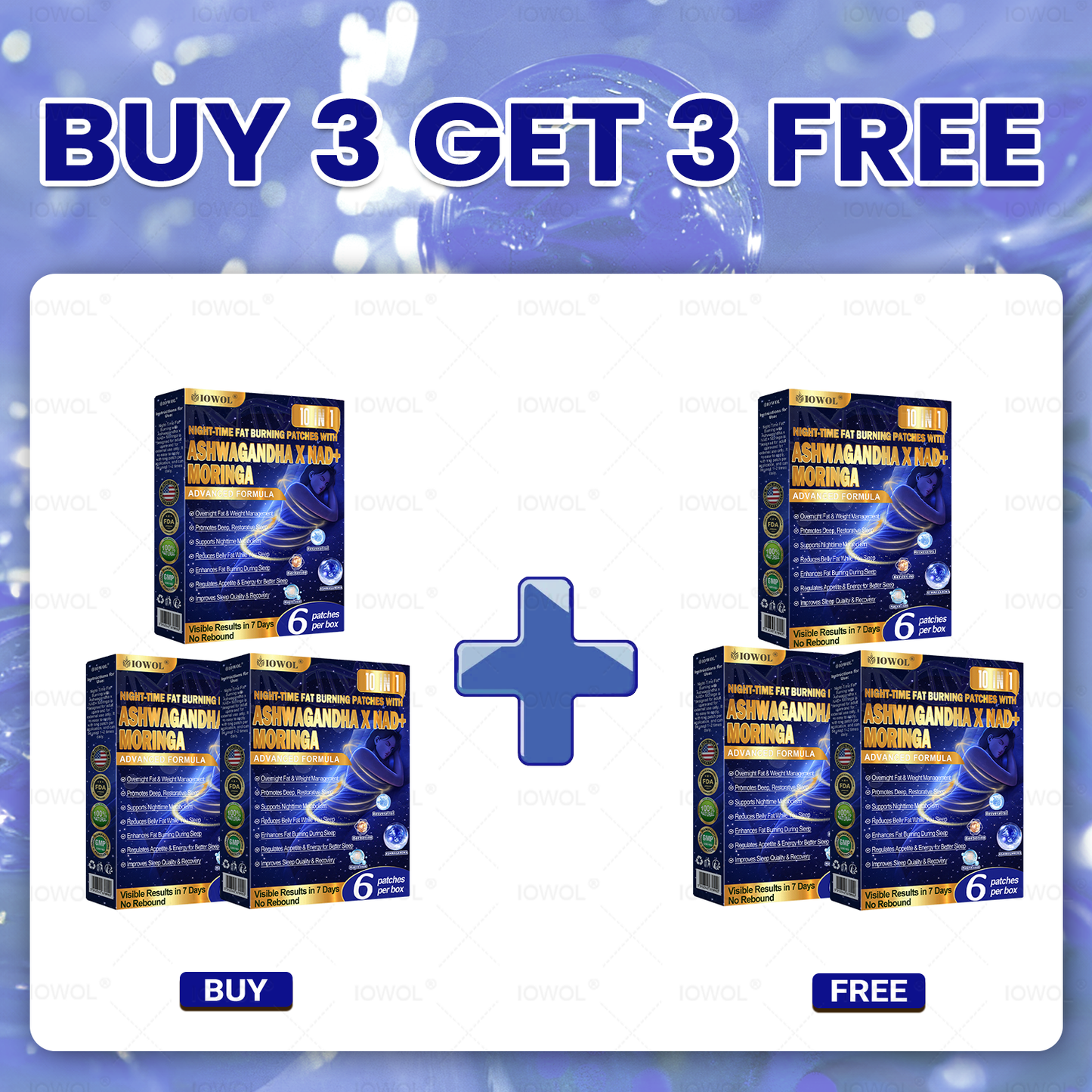 🔥 Want faster results? Add this 80% OFF to accelerate your progress. IOWOL ® NIGHT-TIME FAT BURNING PATCHES! ZERO PILLS & ZERO WASTE & ZERO STRUGGLE & 100% RESULTS.