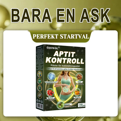 IOWOL® APPETITKONTROLLPLÅSTER! INGA PILLER & INGEN HUNGER & INGEN KAMP & 100% RESULTAT.